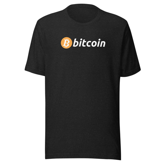 bitcoin unisex t-shirt