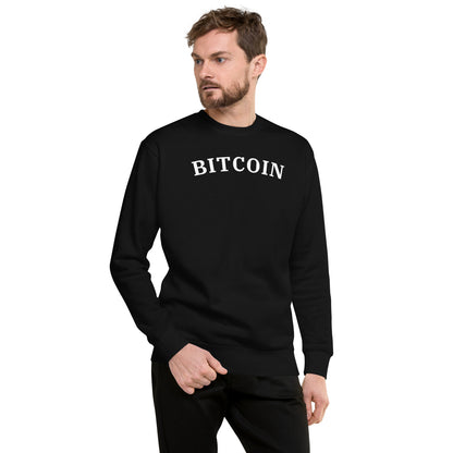 Bitcoin Unisex Premium Sweatshirt