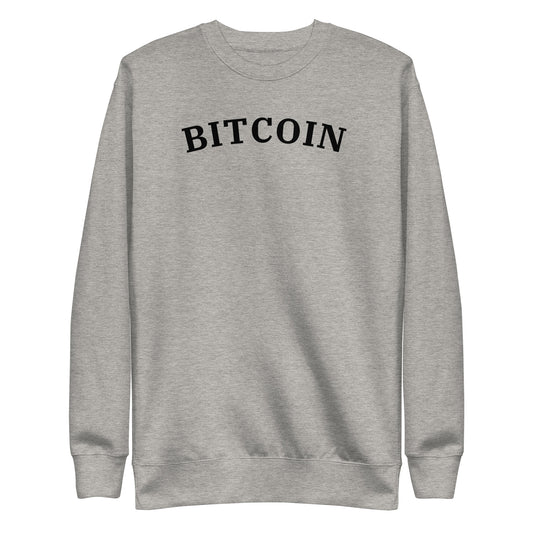 Bitcoin Unisex Premium Sweatshirt