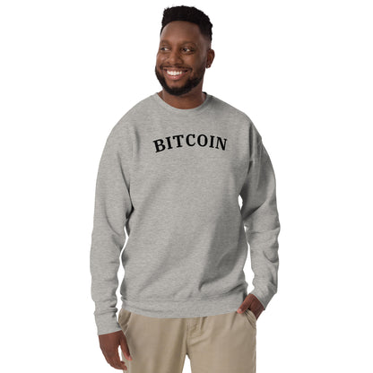 Bitcoin Unisex Premium Sweatshirt