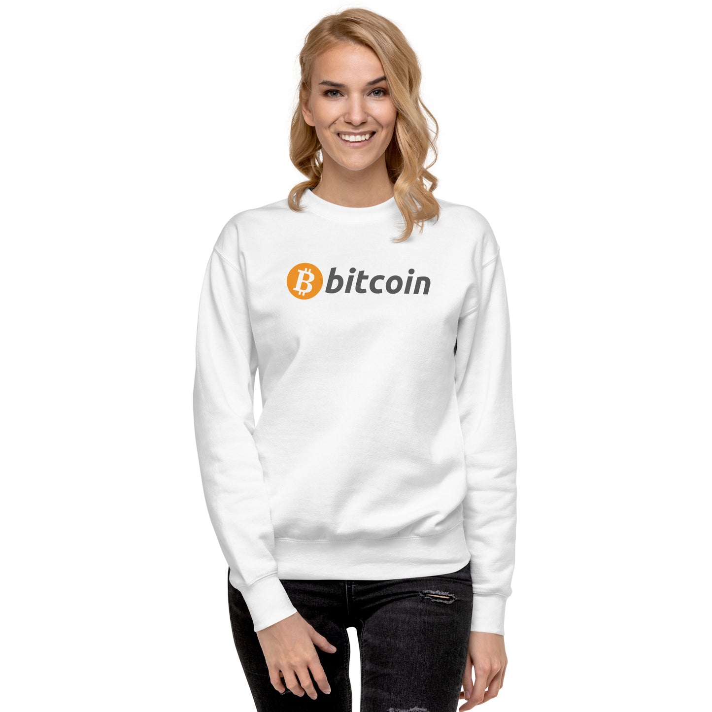 bitcoin premium sweatshirt