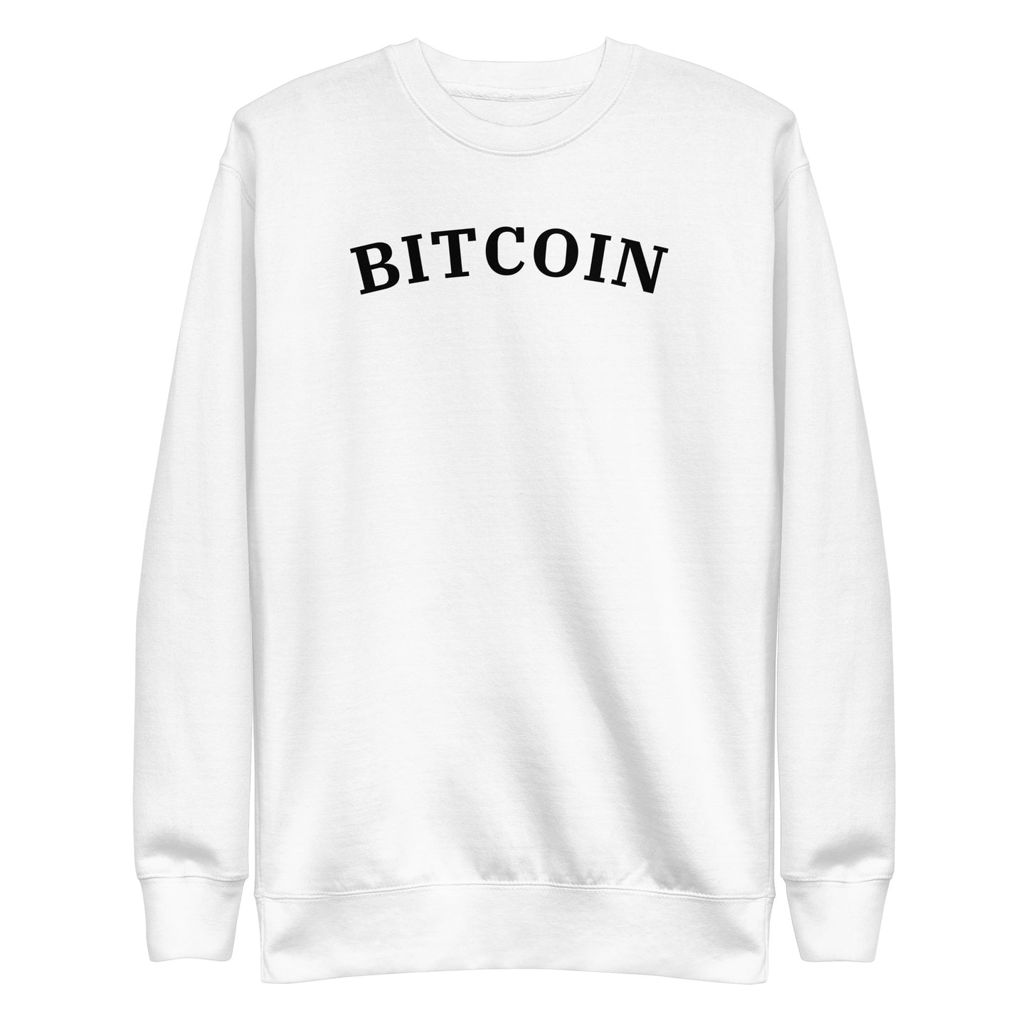 Bitcoin Unisex Premium Sweatshirt