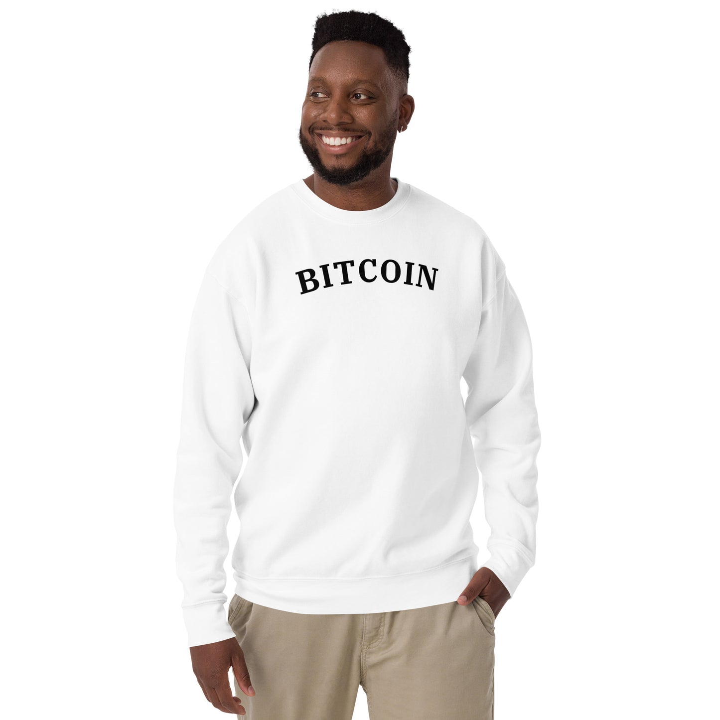 Bitcoin Unisex Premium Sweatshirt