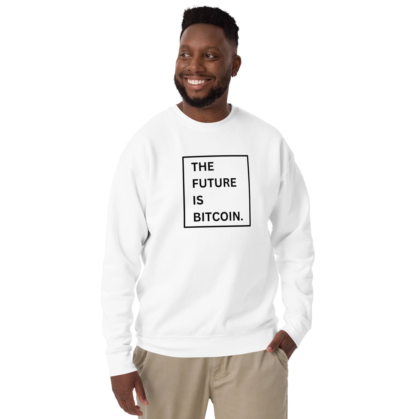 The Future is Bitcoin Unisex Premium Sweatshirt